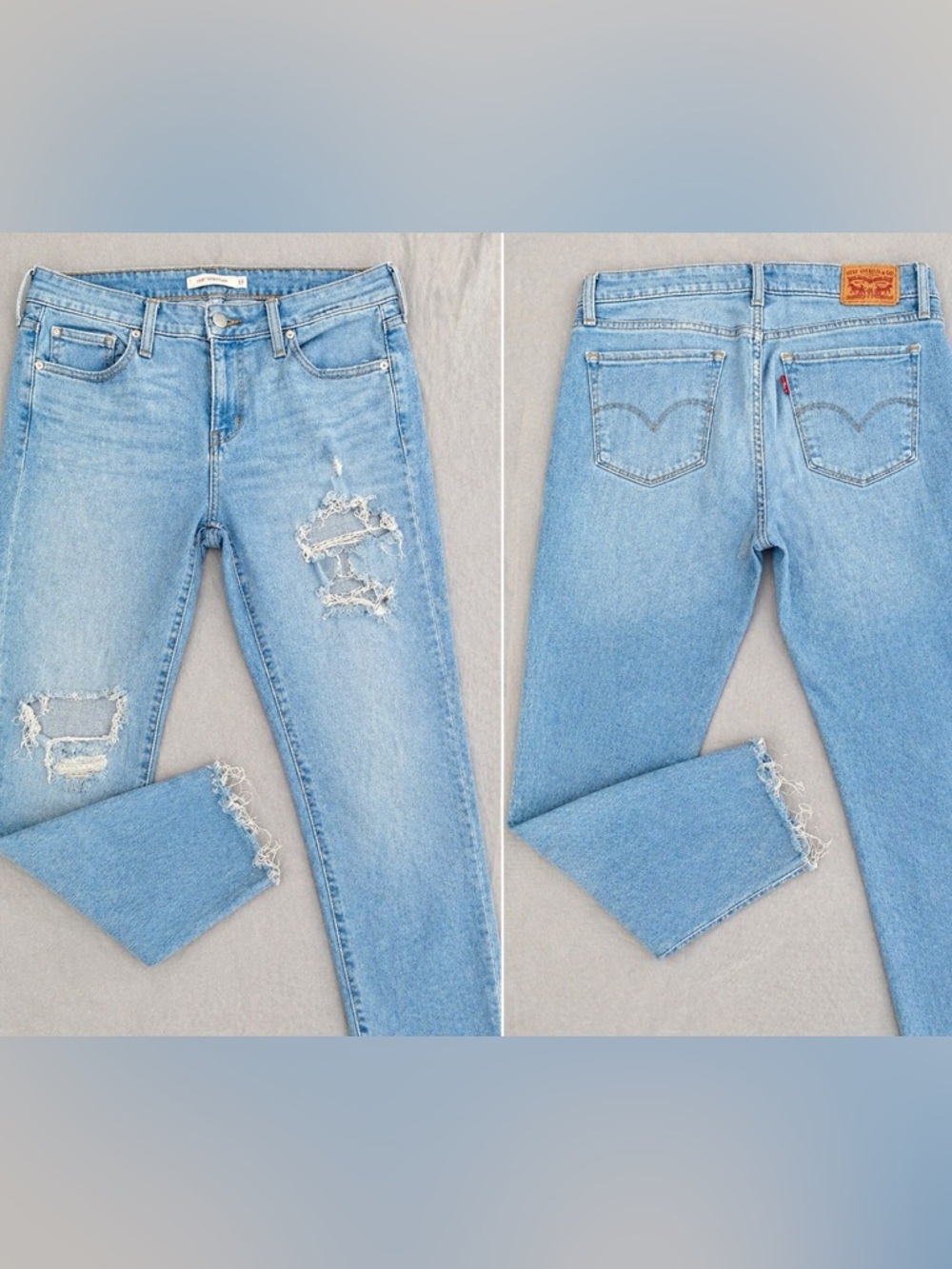 Levi's Light Blue Distressed Women's Jeans